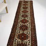 Persian Karaja Runner Rug | 2' 5" x 9' 6" - Rug the Rock - 
