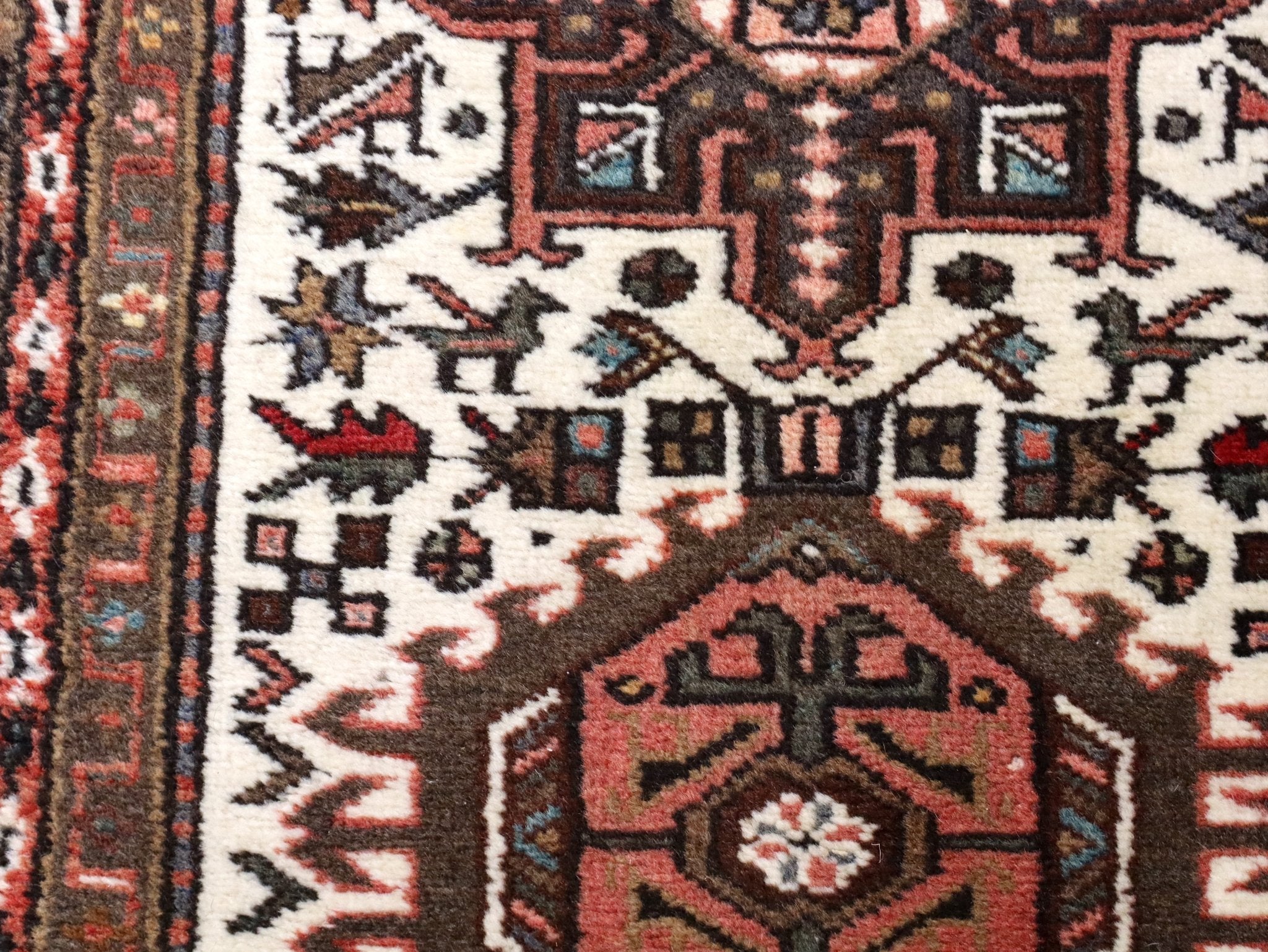 Persian Karaja Runner Rug | 2' 5" x 9' 6" - Rug the Rock - 