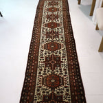 Persian Karaja Runner Rug | 2' 5" x 9' 6" - Rug the Rock - 