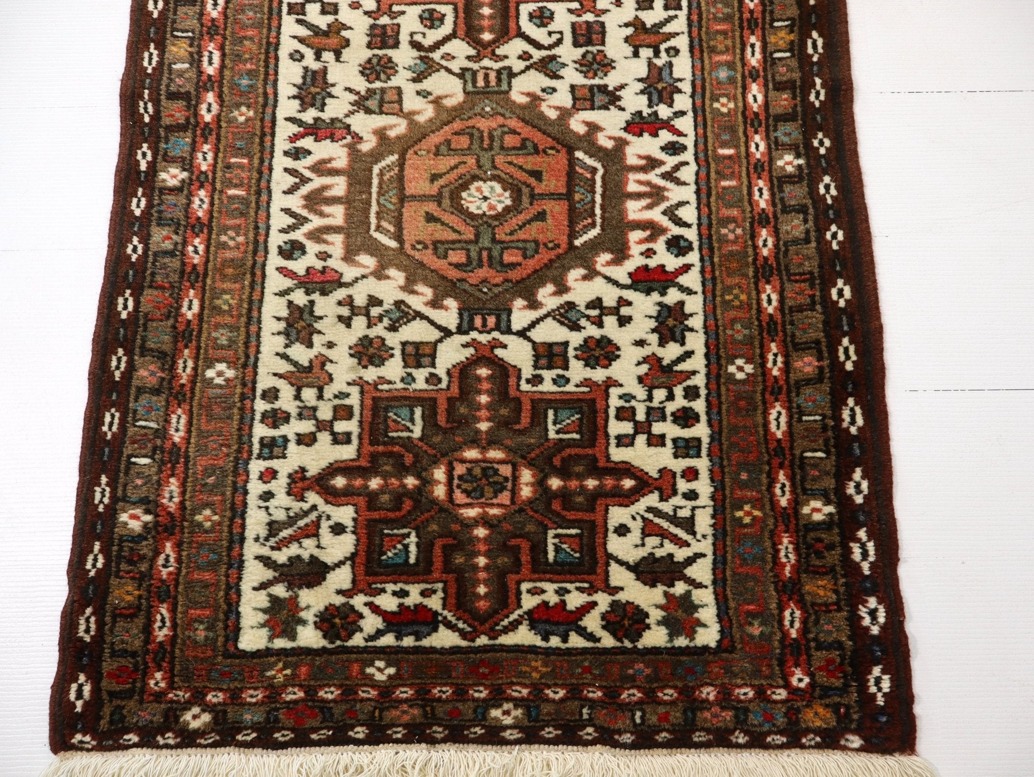Persian Karaja Runner Rug | 2' 5" x 9' 6" - Rug the Rock - 
