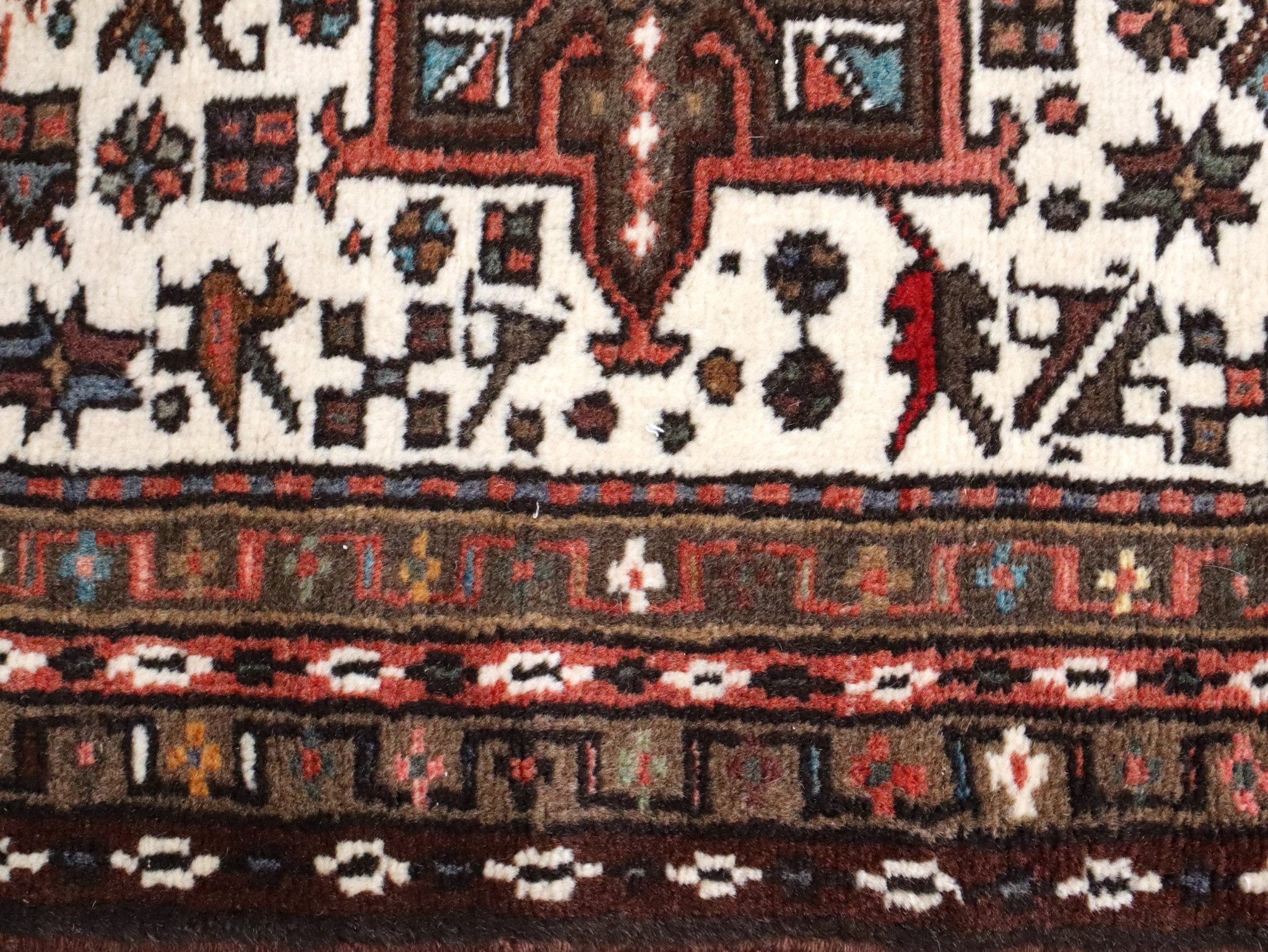 Persian Karaja Runner Rug | 2' 5" x 9' 6" - Rug the Rock - 