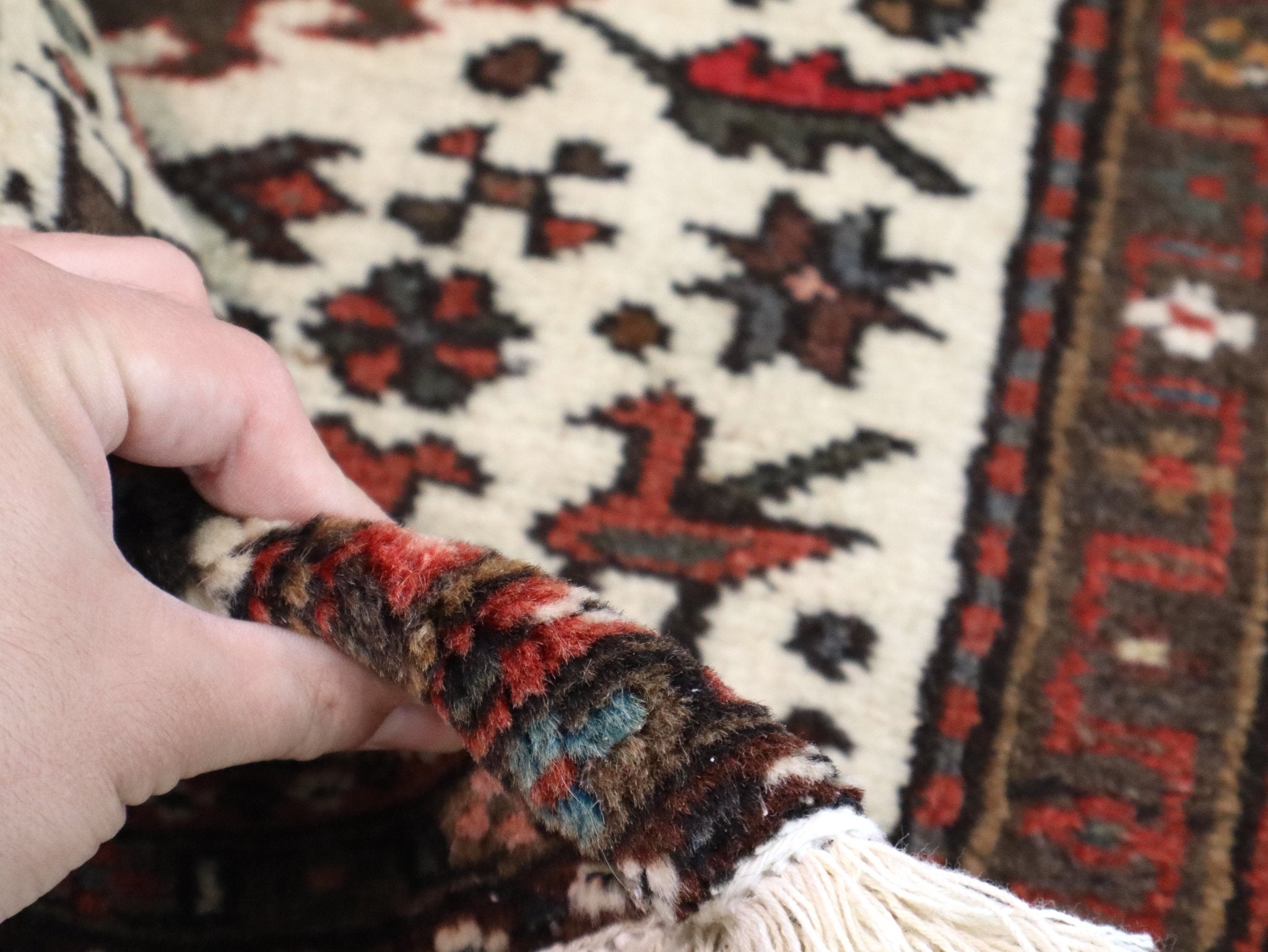 Persian Karaja Runner Rug | 2' 5" x 9' 6" - Rug the Rock - 