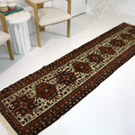 Persian Karaja Runner Rug | 2' 5" x 9' 6" - Rug the Rock - 