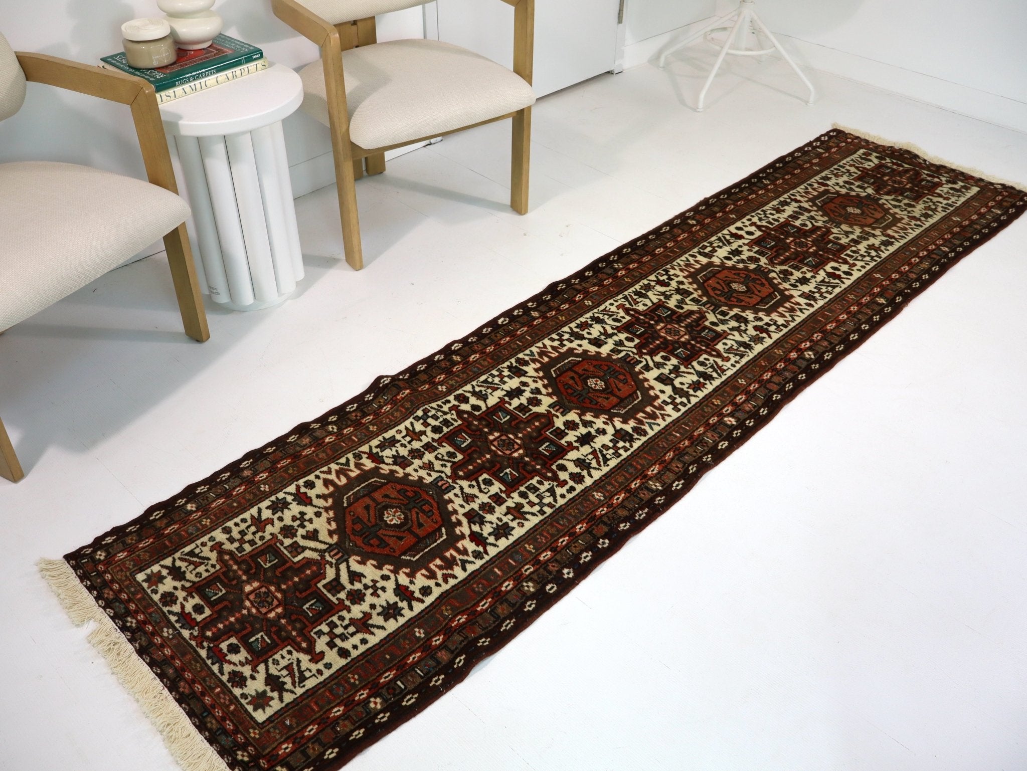 Persian Karaja Runner Rug | 2' 5" x 9' 6" - Rug the Rock - 