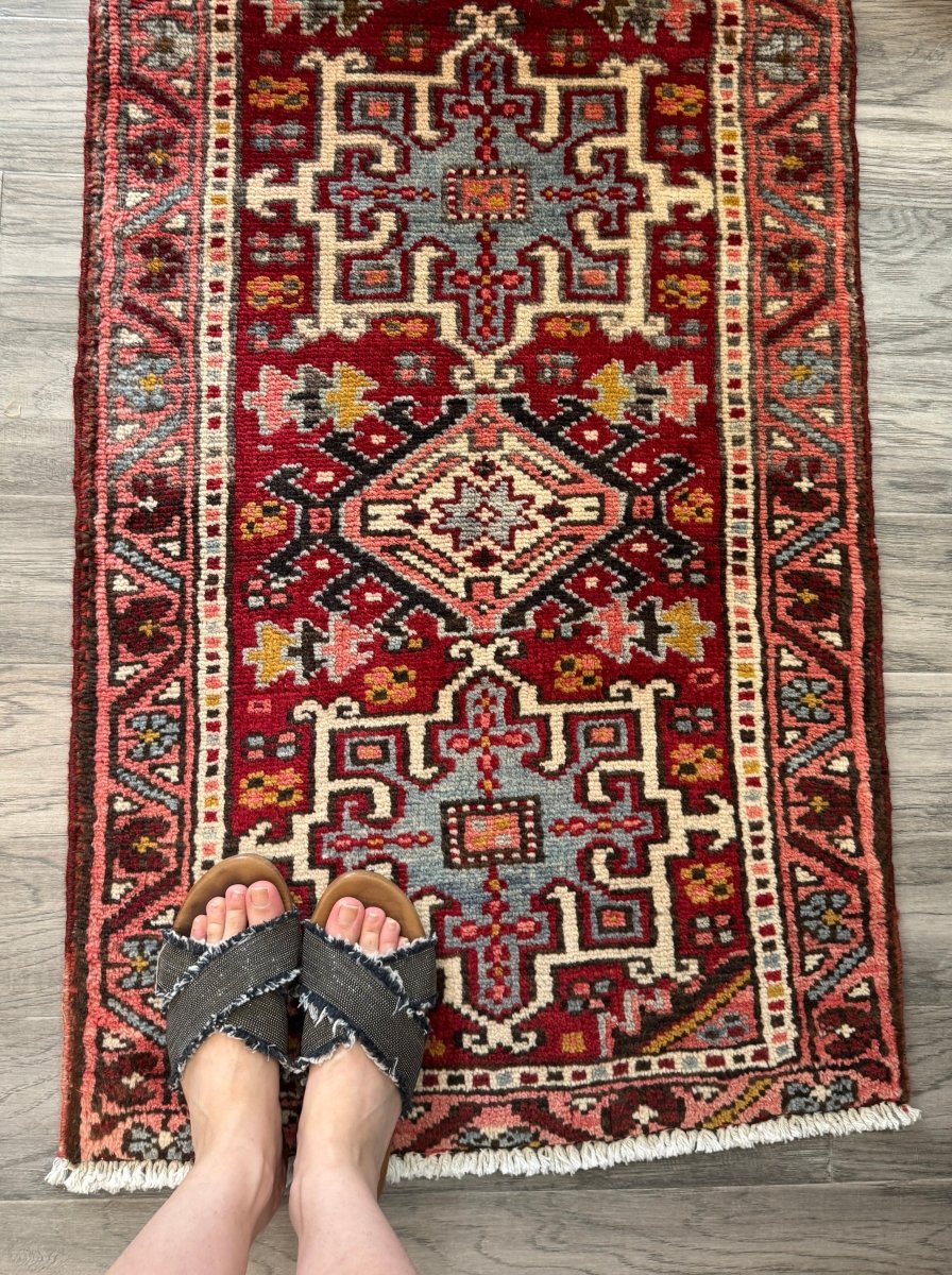 Persian Karaja Runner Rug | 2' x 5' 8" - Rug the Rock