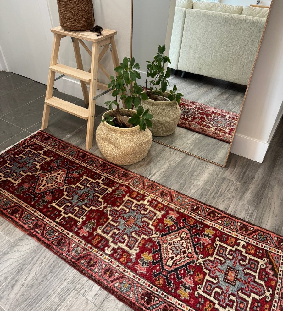 Persian Karaja Runner Rug | 2' x 5' 8" - Rug the Rock