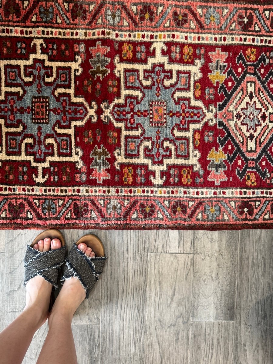 Persian Karaja Runner Rug | 2' x 5' 8" - Rug the Rock