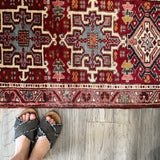 Persian Karaja Runner Rug | 2' x 5' 8" - Rug the Rock