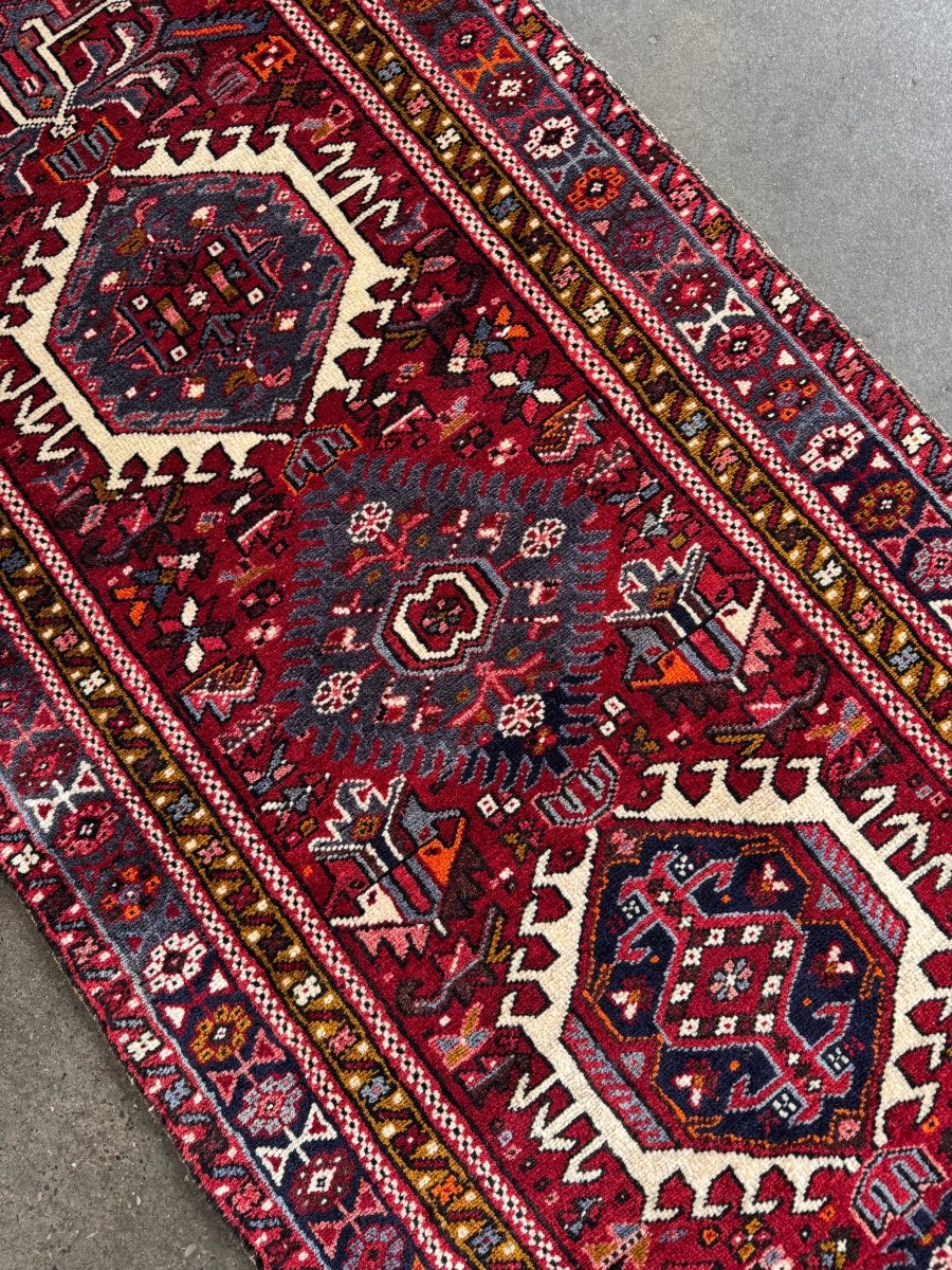 Persian Karaja Runner Rug | 3' 1" x 13' - Rug the Rock