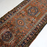 Persian Karaja Runner Rug | 3' 4" x 11' 10" - Rug the Rock - 