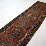Persian Karaja Runner Rug | 3' 4" x 11' 10" - Rug the Rock - 