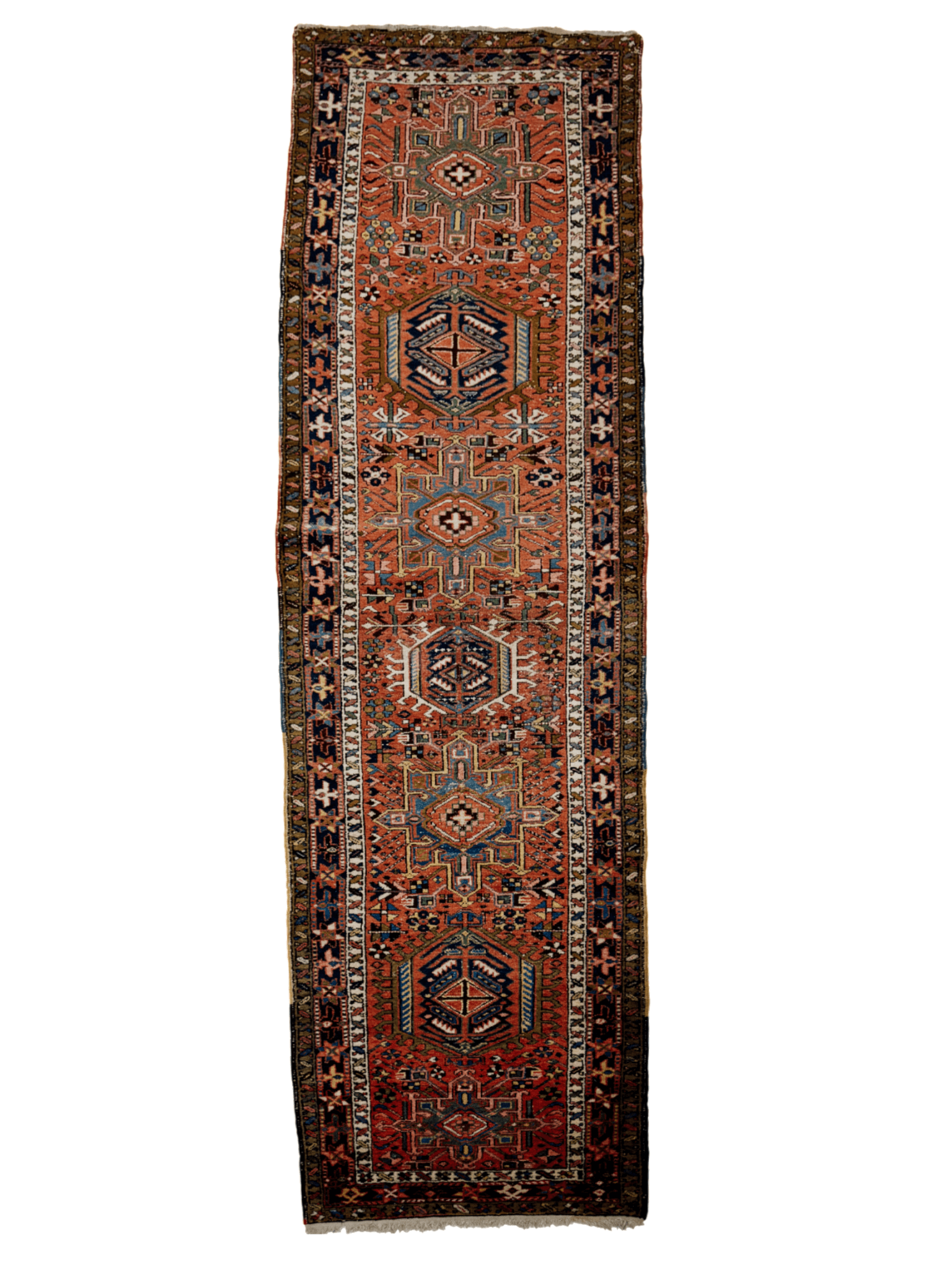 Persian Karaja Runner Rug | 3' 4" x 11' 10" - Rug the Rock - 