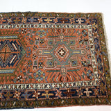 Persian Karaja Runner Rug | 3' 4" x 11' 10" - Rug the Rock - 