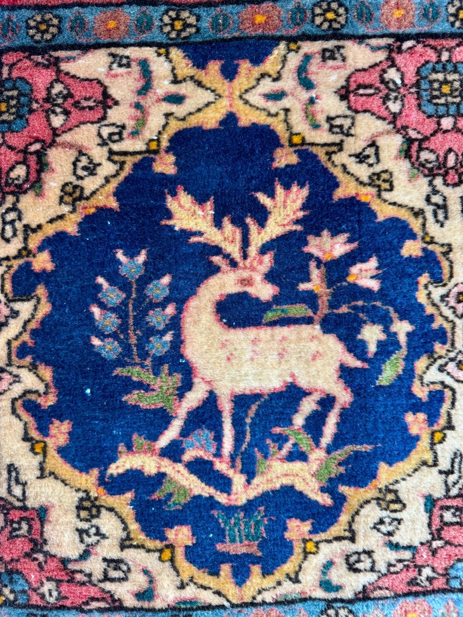 Persian Kashan Rug | 1' 6" x 3' 2" - Rug the Rock