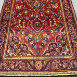 Persian Kashan Rug | 2' 1" x 4' 8" - Rug the Rock - 