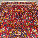 Persian Kashan Rug | 2' 1" x 4' 8" - Rug the Rock - 
