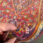 Persian Kashan Rug | 2' 1" x 4' 8" - Rug the Rock - 