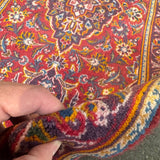 Persian Kashan Rug | 2' 1" x 4' 8" - Rug the Rock - 