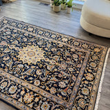 Persian Kashan Rug | 4' 10" x 7' 5" - Rug the Rock