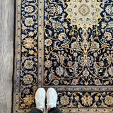 Persian Kashan Rug | 4' 10" x 7' 5" - Rug the Rock