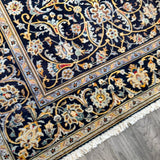 Persian Kashan Rug | 4' 10" x 7' 5" - Rug the Rock