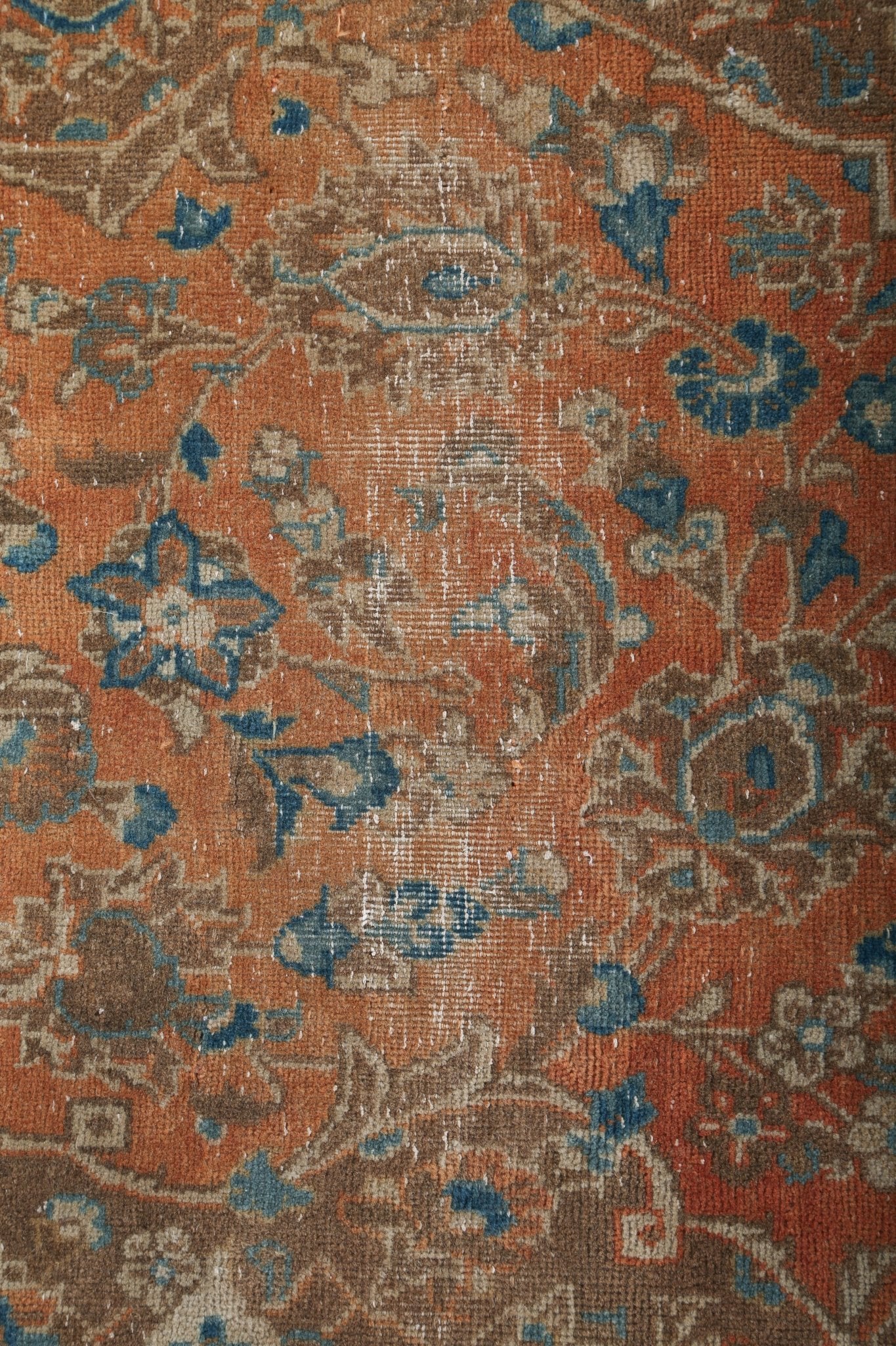 Persian Kashan Rug | 4' 3" x 8' 5" - Rug the Rock - 