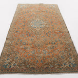 Persian Kashan Rug | 4' 3" x 8' 5" - Rug the Rock - 