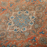 Persian Kashan Rug | 4' 3" x 8' 5" - Rug the Rock - 
