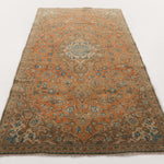 Persian Kashan Rug | 4' 3" x 8' 5" - Rug the Rock - 