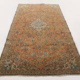 Persian Kashan Rug | 4' 3" x 8' 5" - Rug the Rock - 