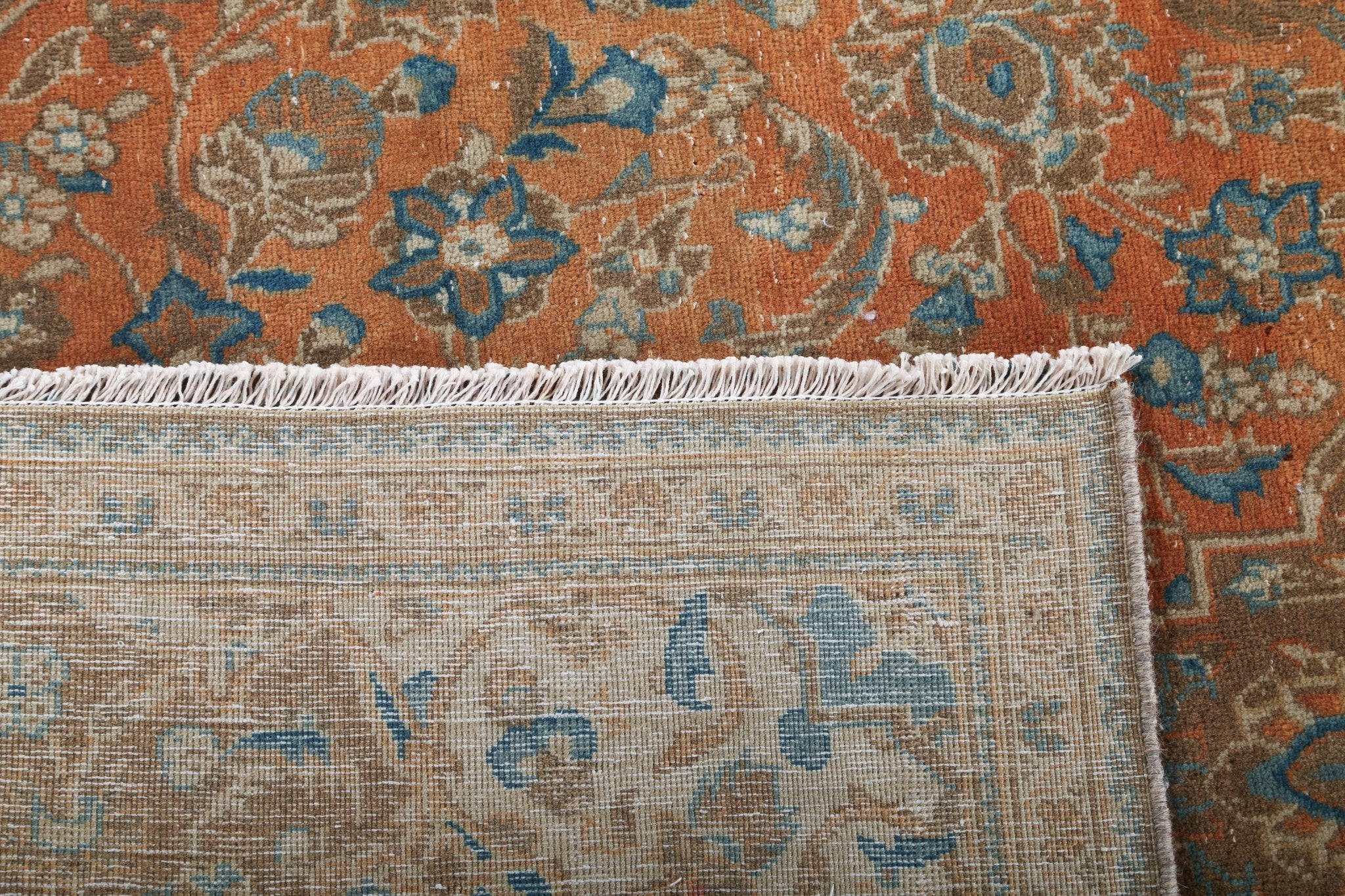 Persian Kashan Rug | 4' 3" x 8' 5" - Rug the Rock - 