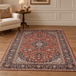 Persian Kashan Rug | 4' 6" x 6' 11" - Rug the Rock - available