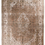 Persian Kashan Vintage Rug | 8' 1" x 12' 12" - Rug the Rock