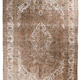 Persian Kashan Vintage Rug | 8' 1" x 12' 12" - Rug the Rock