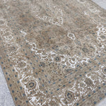 Persian Kashan Vintage Rug | 8' 1" x 12' 12" - Rug the Rock