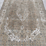 Persian Kashan Vintage Rug | 8' 1" x 12' 12" - Rug the Rock