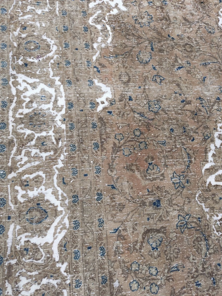 Persian Kashan Vintage Rug | 8' 1" x 12' 12" - Rug the Rock