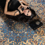 Persian Kashmar Rug | 6' 7" x 9' 4" - Rug the Rock - 