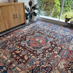 Persian Kashmar Rug | 6' 7" x 9' 4" - Rug the Rock