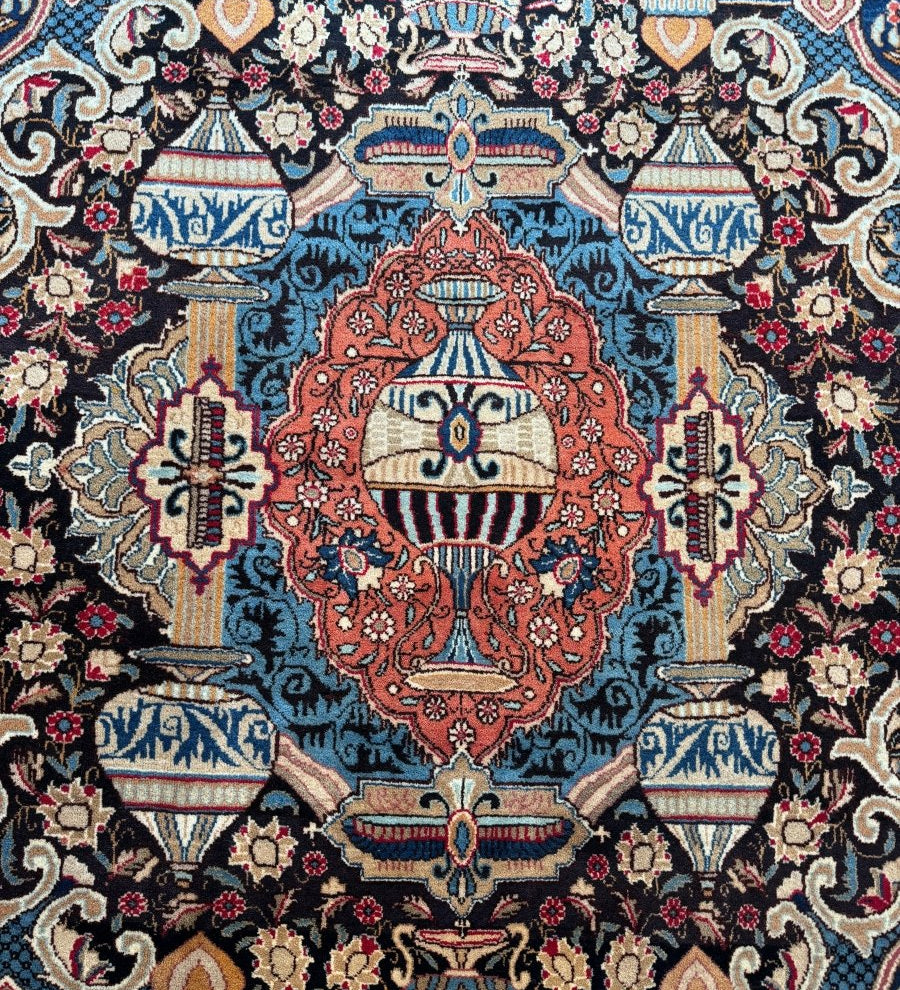 Persian Kashmar Rug | 6' 7" x 9' 4" - Rug the Rock