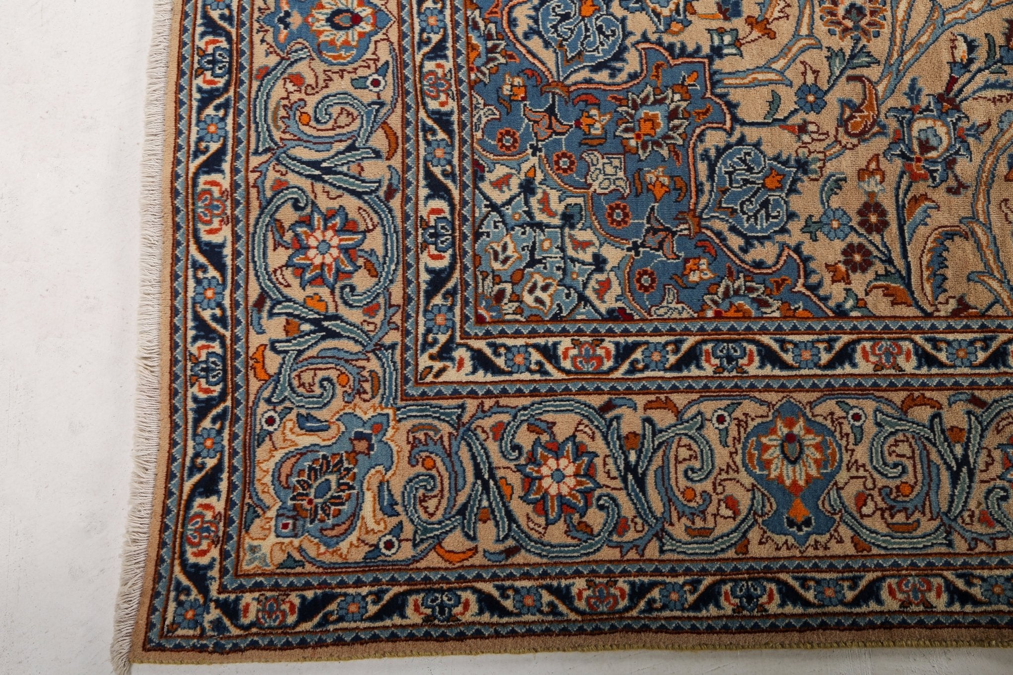 Persian Kashmar Rug | 6' 7" x 9' 4" - Rug the Rock - 