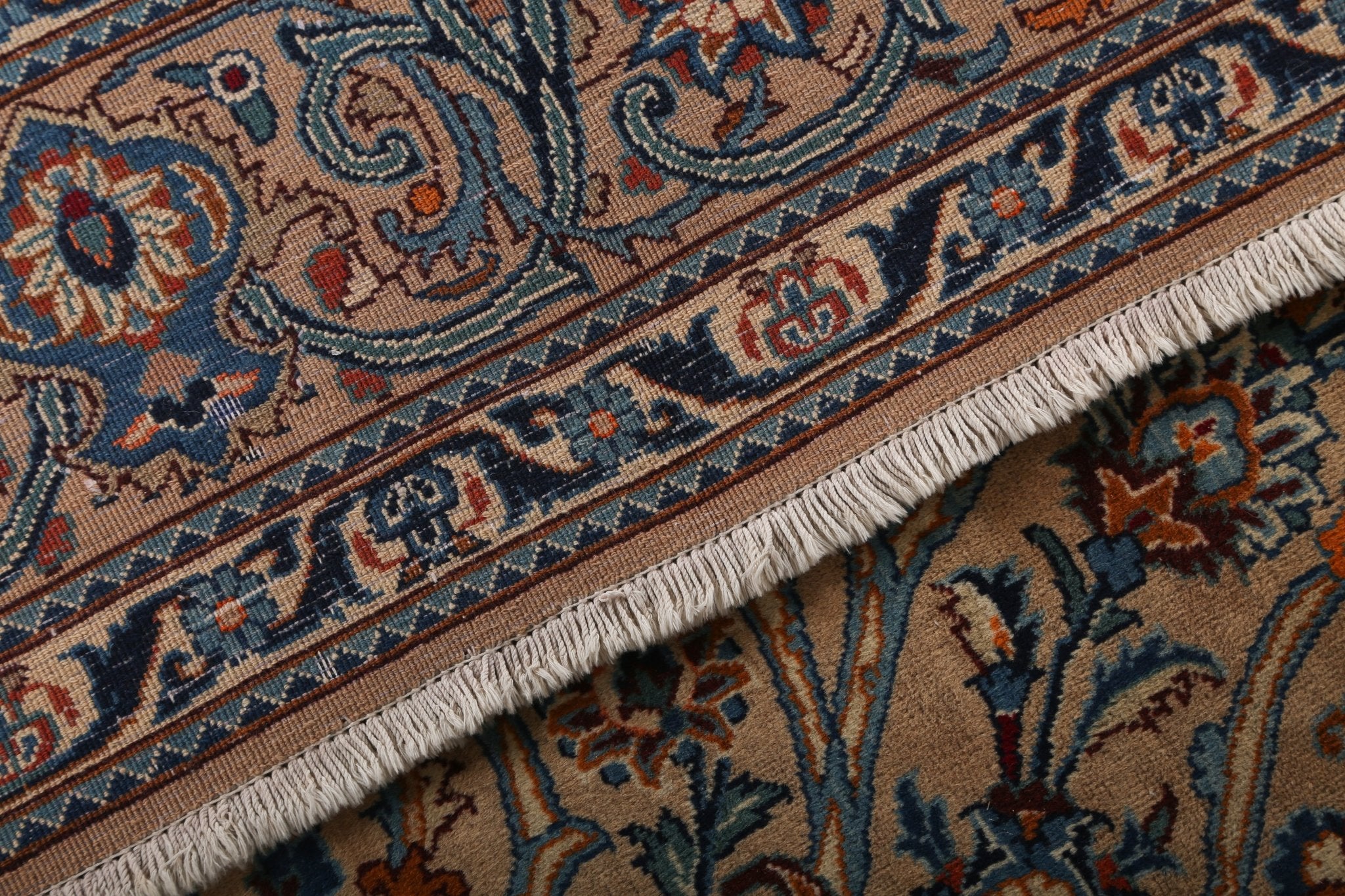 Persian Kashmar Rug | 6' 7" x 9' 4" - Rug the Rock - 