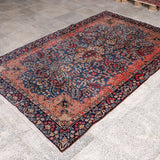 Persian Kerman Rug | 4' 9” x 7' 6" - Rug the Rock - 