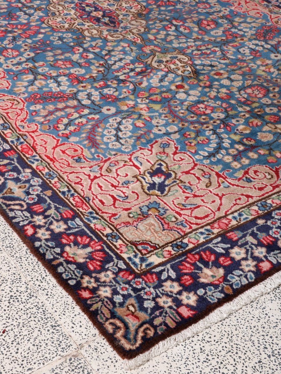 Persian Kerman Rug | 4' 9” x 7' 6" - Rug the Rock - 