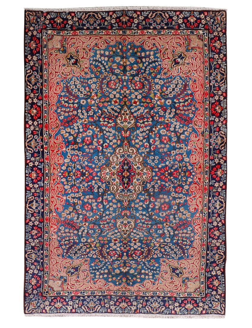 Persian Kerman Rug | 4' 9” x 7' 6" - Rug the Rock - 