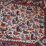 Persian Khamseh Rug | 5' 4" x 7' 3" - Rug the Rock - available rugsbrown and taupe colorLarge Rugs > 4' x 8'