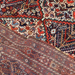 Persian Khamseh Rug | 5' 4" x 7' 3" - Rug the Rock - available rugsbrown and taupe colorLarge Rugs > 4' x 8'