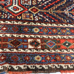 Persian Khamseh Rug | 5' 4" x 7' 3" - Rug the Rock - available rugsbrown and taupe colorLarge Rugs > 4' x 8'