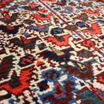 Persian Khamseh Rug | 5' 4" x 7' 3" - Rug the Rock - available rugsbrown and taupe colorLarge Rugs > 4' x 8'