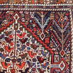 Persian Khamseh Rug | 5' 4" x 7' 3" - Rug the Rock - available rugsbrown and taupe colorLarge Rugs > 4' x 8'